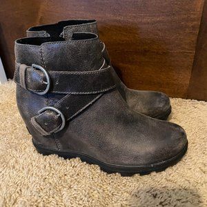 Sorel Women's Joan of Arctic Wedge II Buckle Boot - Color Quarry